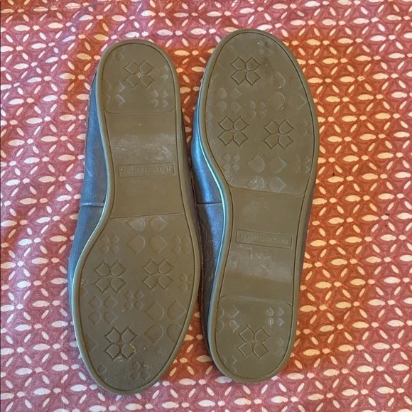 Naturalizer Hutton Brown and Blue Leather Shoes With Gold Accents Size 5.5 - Picture 9 of 10